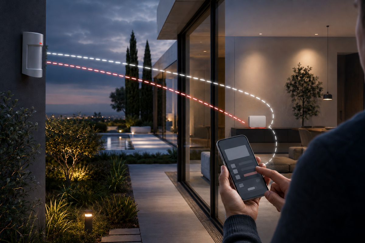 Bezdrôtová komunikácia Hikvision AX PRO